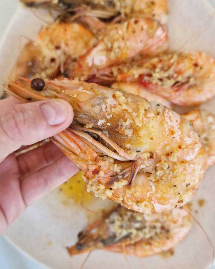 Garlic Butter Prawns