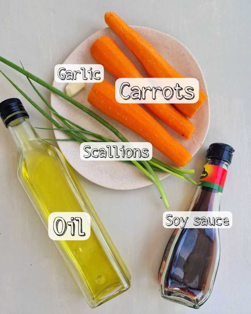 carrot noodles ingredients