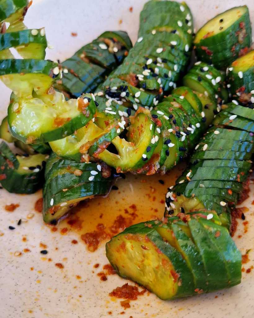 Spicy Asian Cucumber Salad