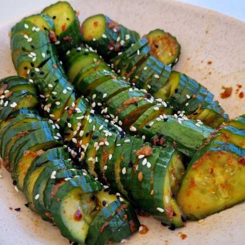 Spicy Asian Cucumber Salad