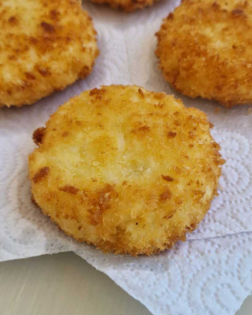 fried rice patty for Sushi Burger