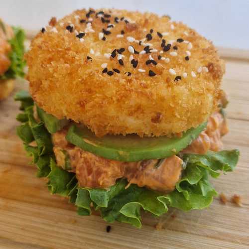 Sushi Burger recipe