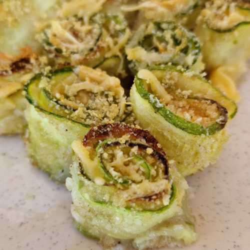 Cheese Zucchini Roll ups recipe