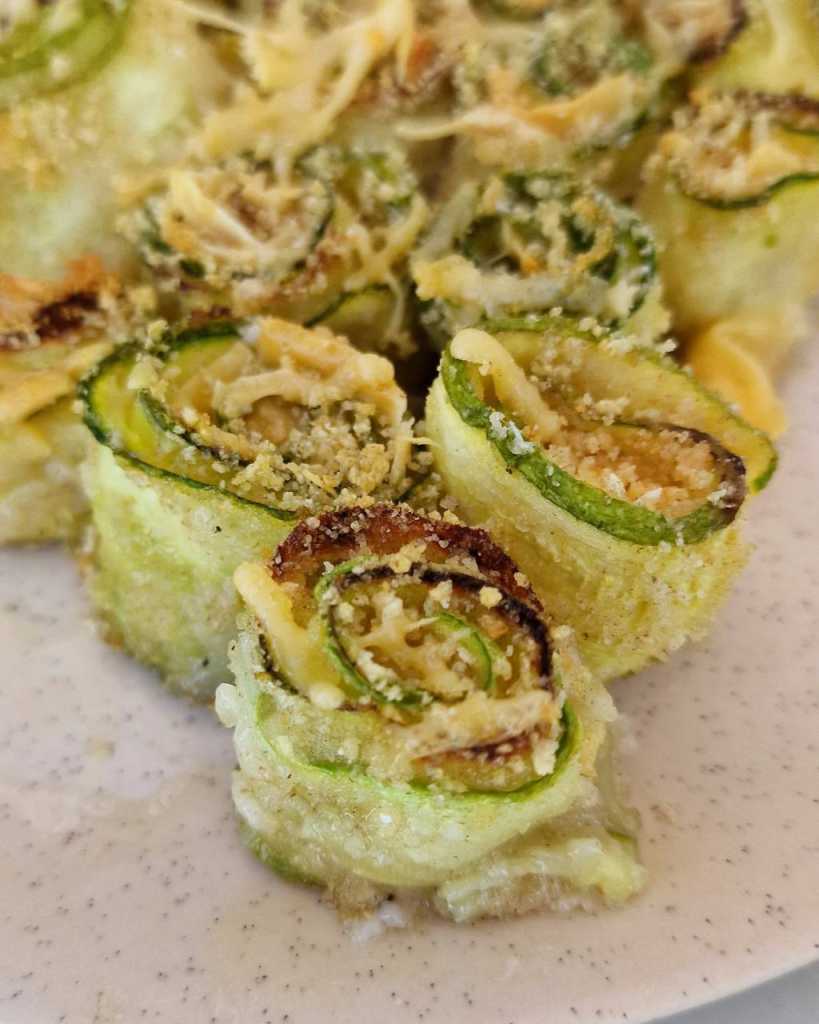 Cheese Zucchini Roll ups