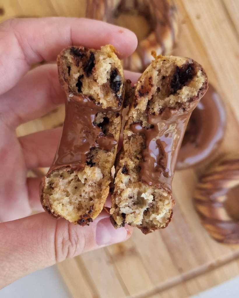 Healthy Banana Bread Donuts