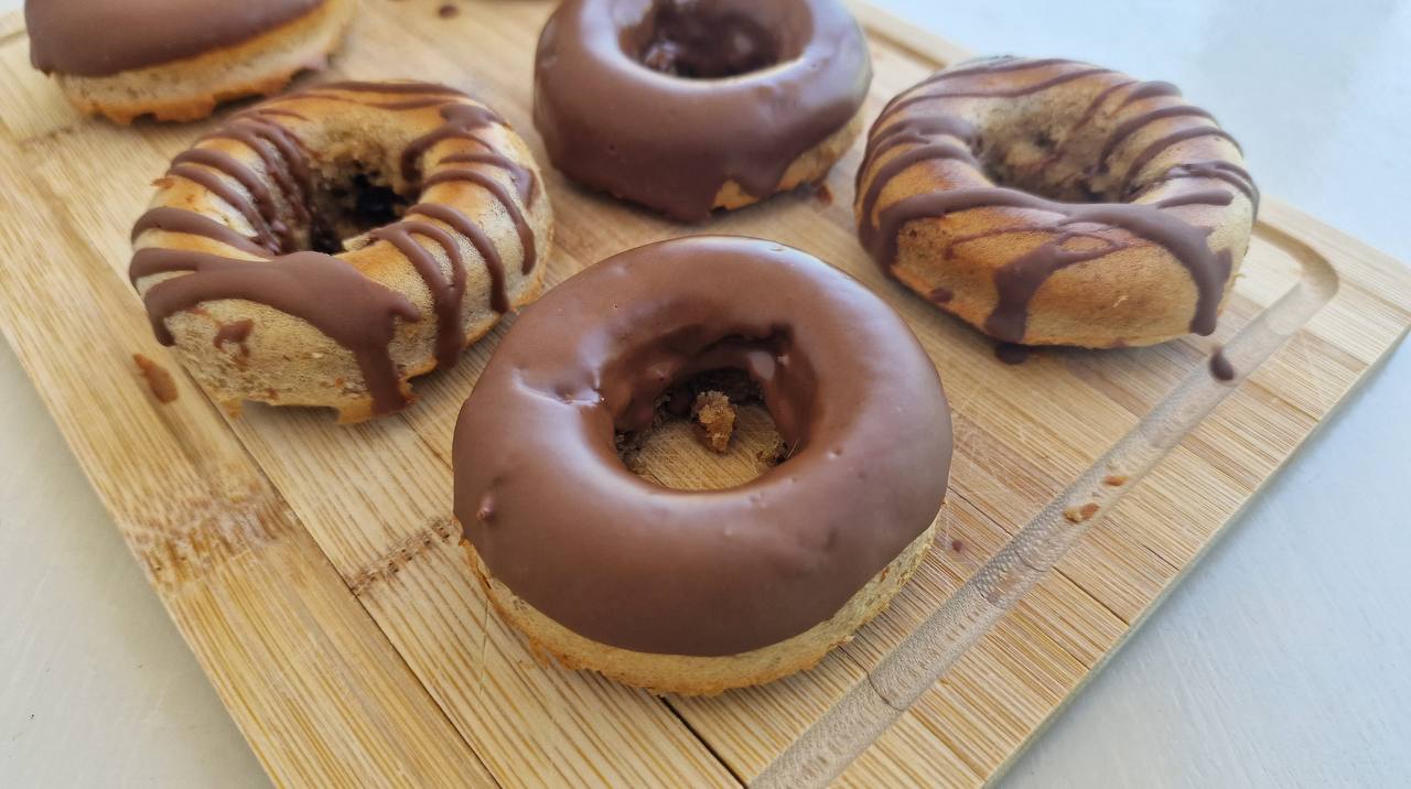 Healthy Banana Bread Donuts recipe