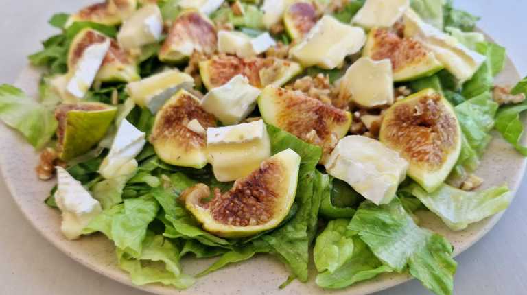 Brie and Fig Salad recipe
