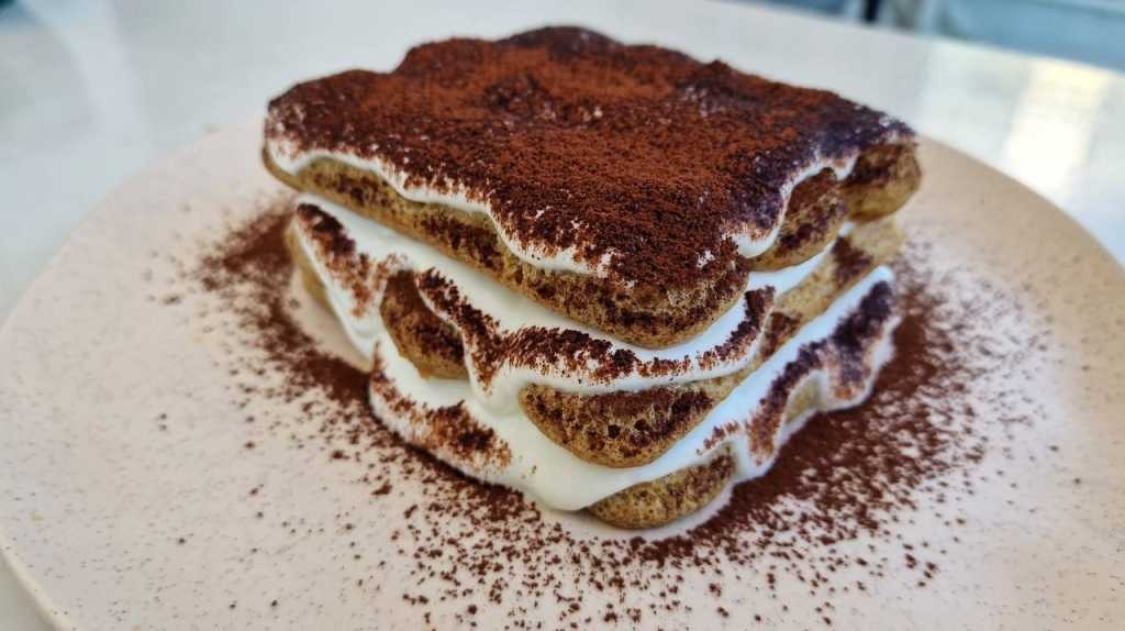 Healthy and High-protein Tiramisu recipe