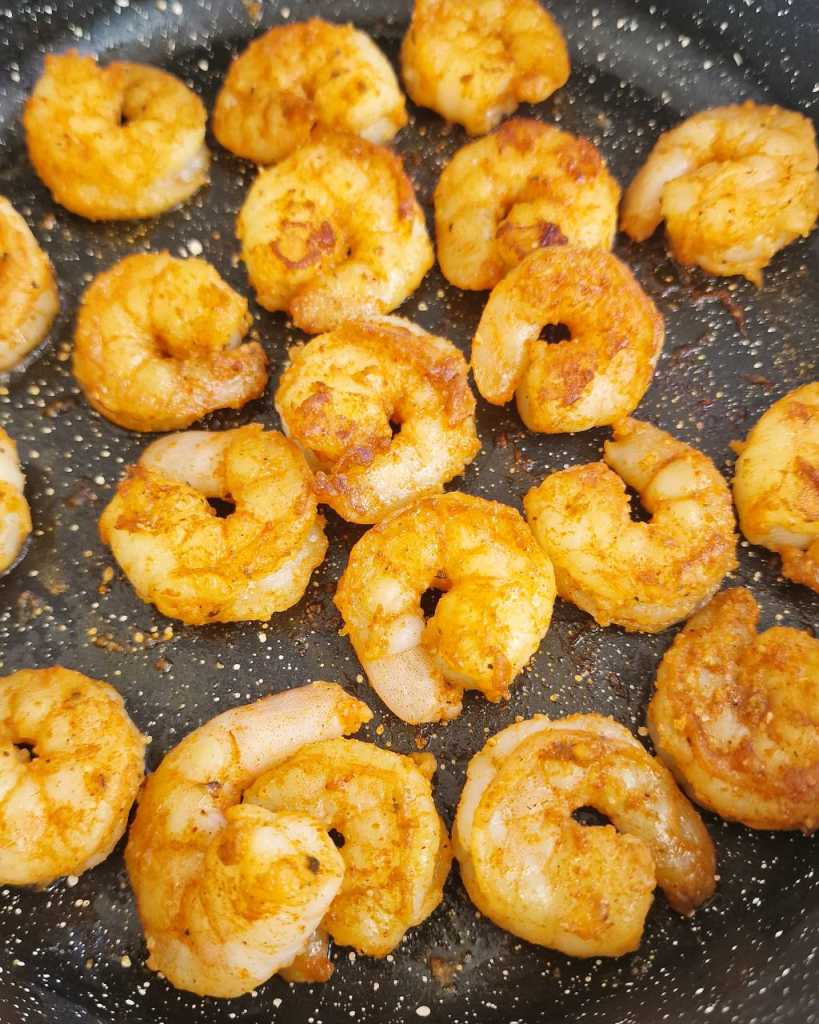 cooked shrimp