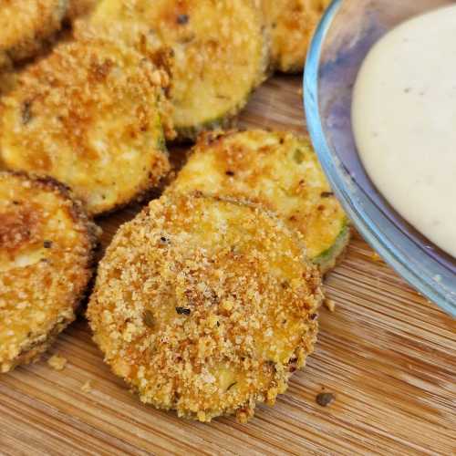 Zucchini Parmesan Crisps