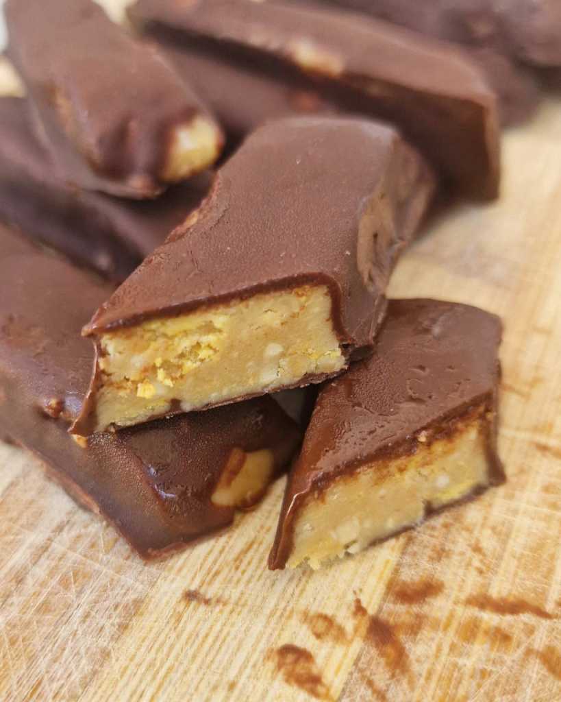 Homemade Butterfingers 
