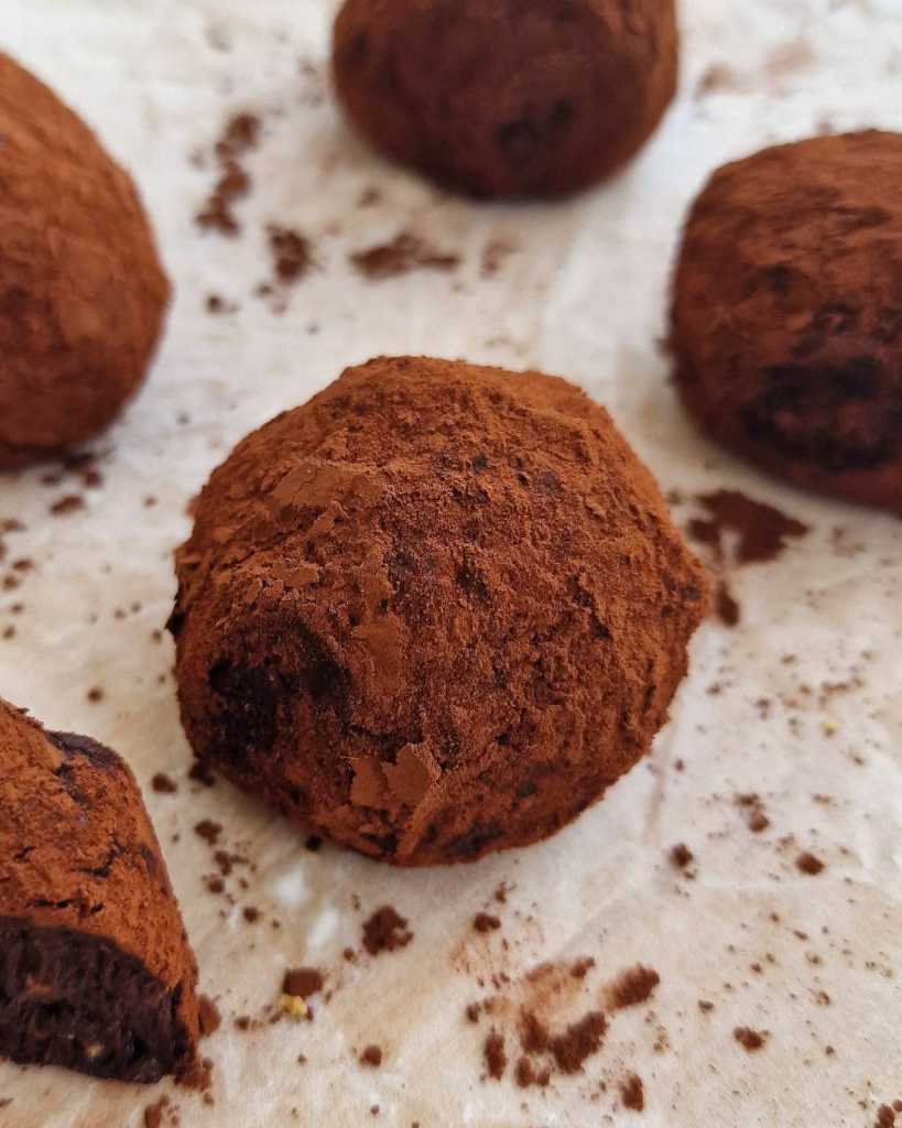 Black Bean Chocolate Truffles