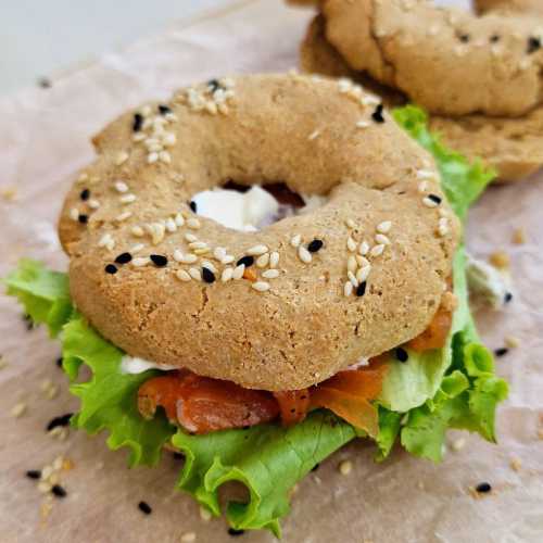 Healthy Oat Bagels recipe