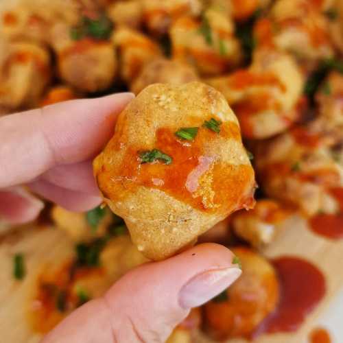 Crispy Baked Cauliflower Bites