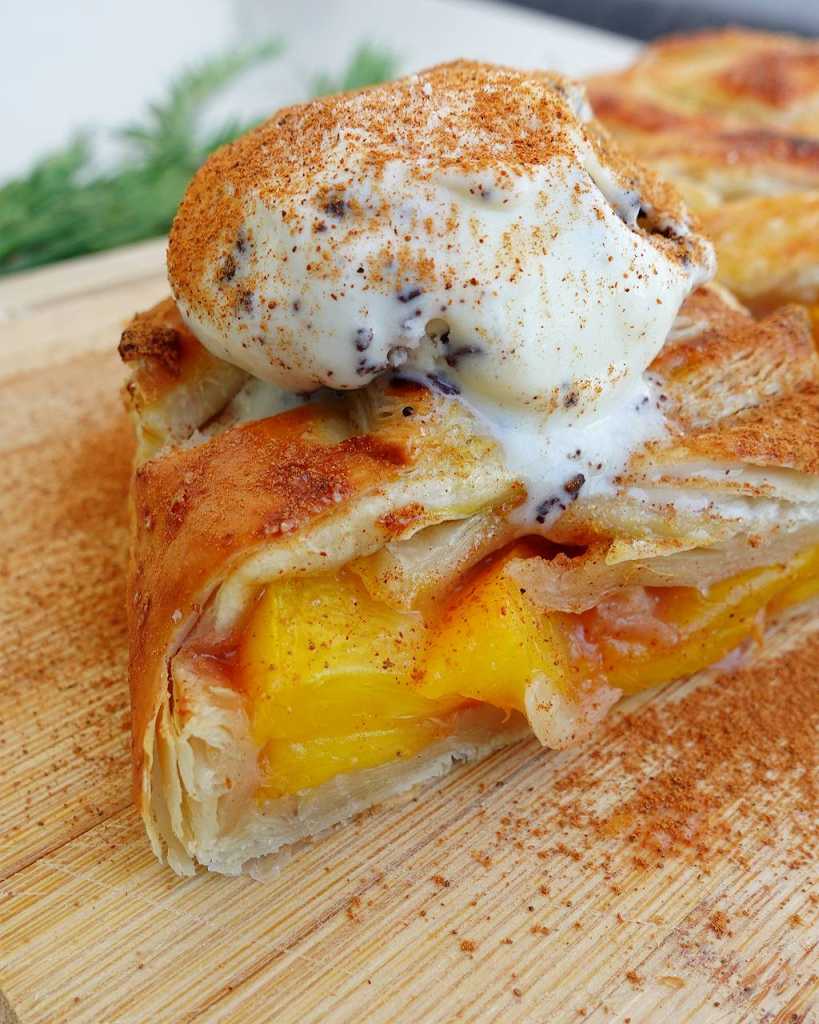 Peach Strudel