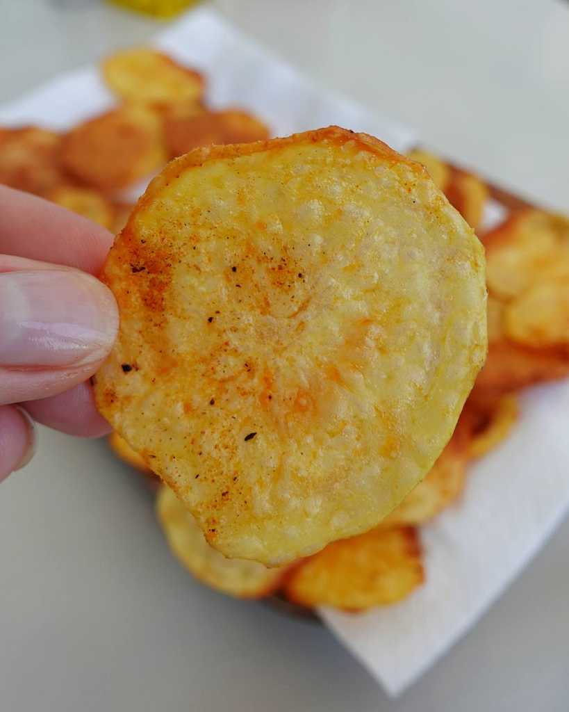 Oven Baked Potato Chips