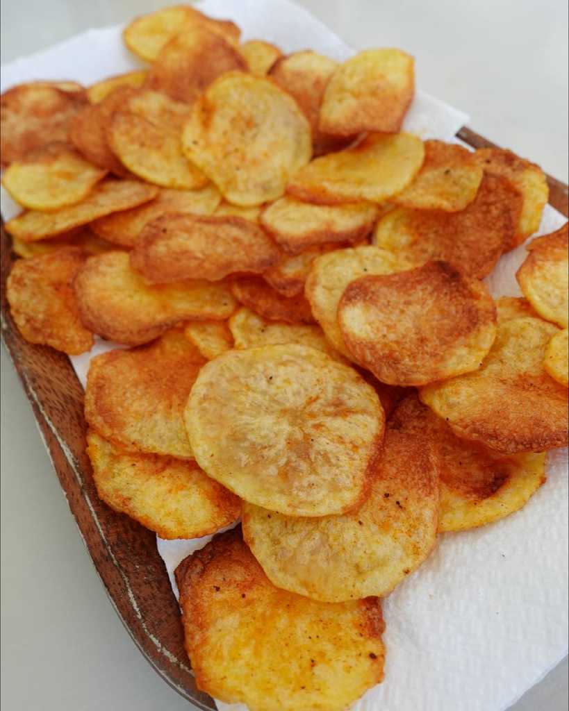 Oven Baked Potato Chips