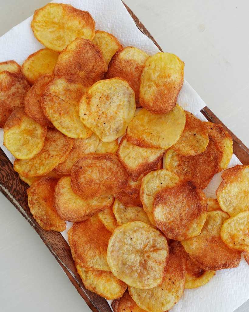 Oven Baked Potato Chips