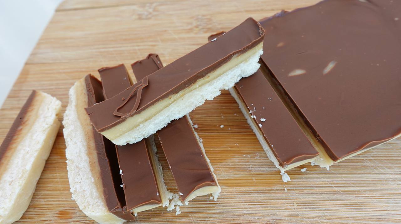 Homemade Twix Bars recipe