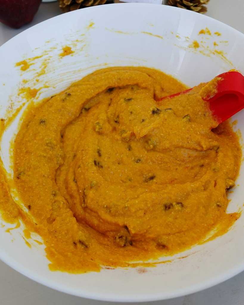 Healthy Pumpkin bread batter