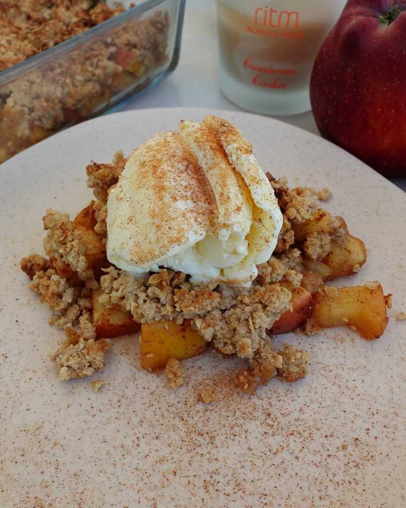 Healthy Apple Crumble