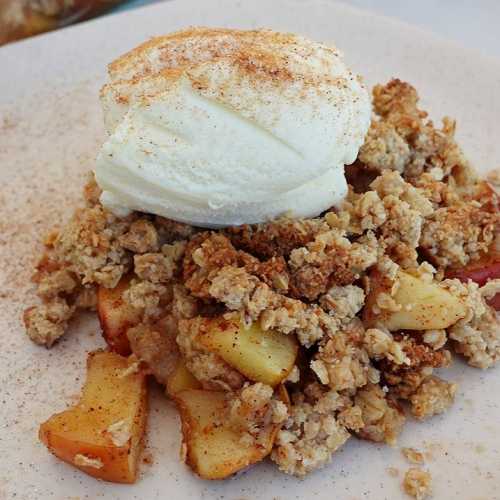 Healthy Apple Crumble recipe