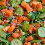 Papaya Cucumber Salad recipe