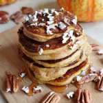 Healthy Pumpkin Protein Pancakes