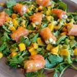 Smoked Salmon and Mango Salad