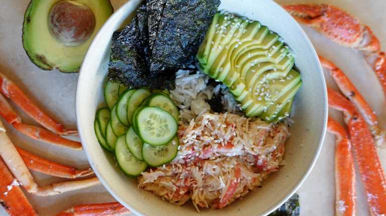 California Sushi Bowl recipe