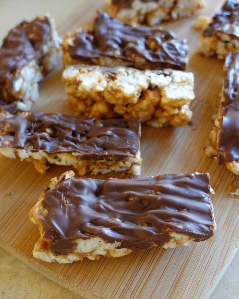 Peanut Butter Rice Cake Bars