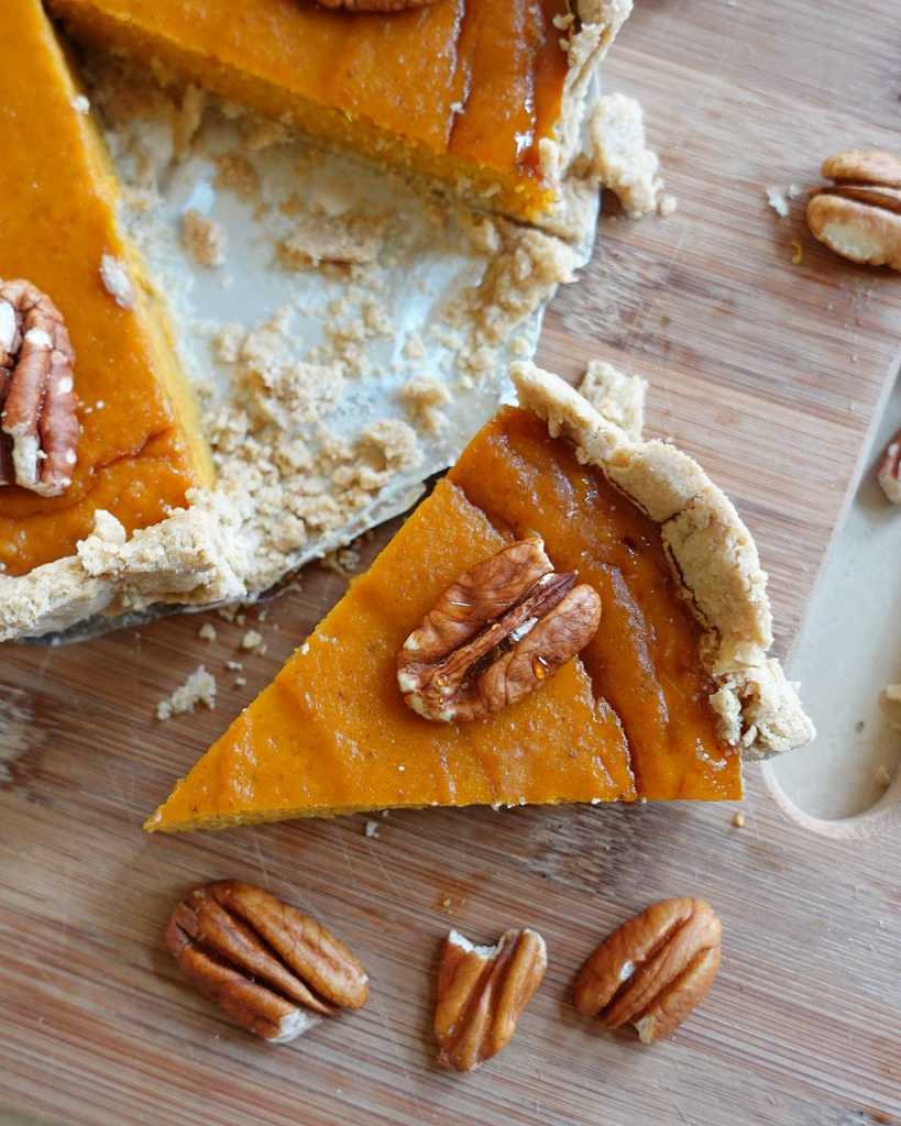 Healthy Pumpkin Pie