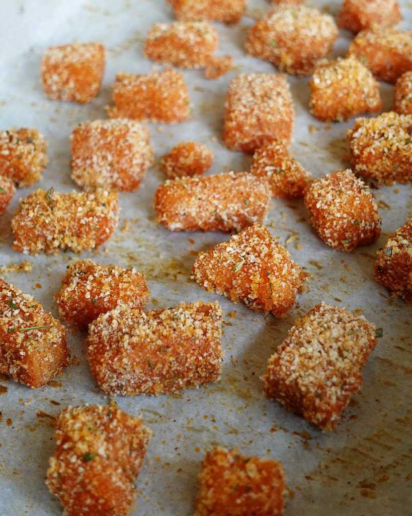 cooking Crispy Hot Honey Salmon Bites