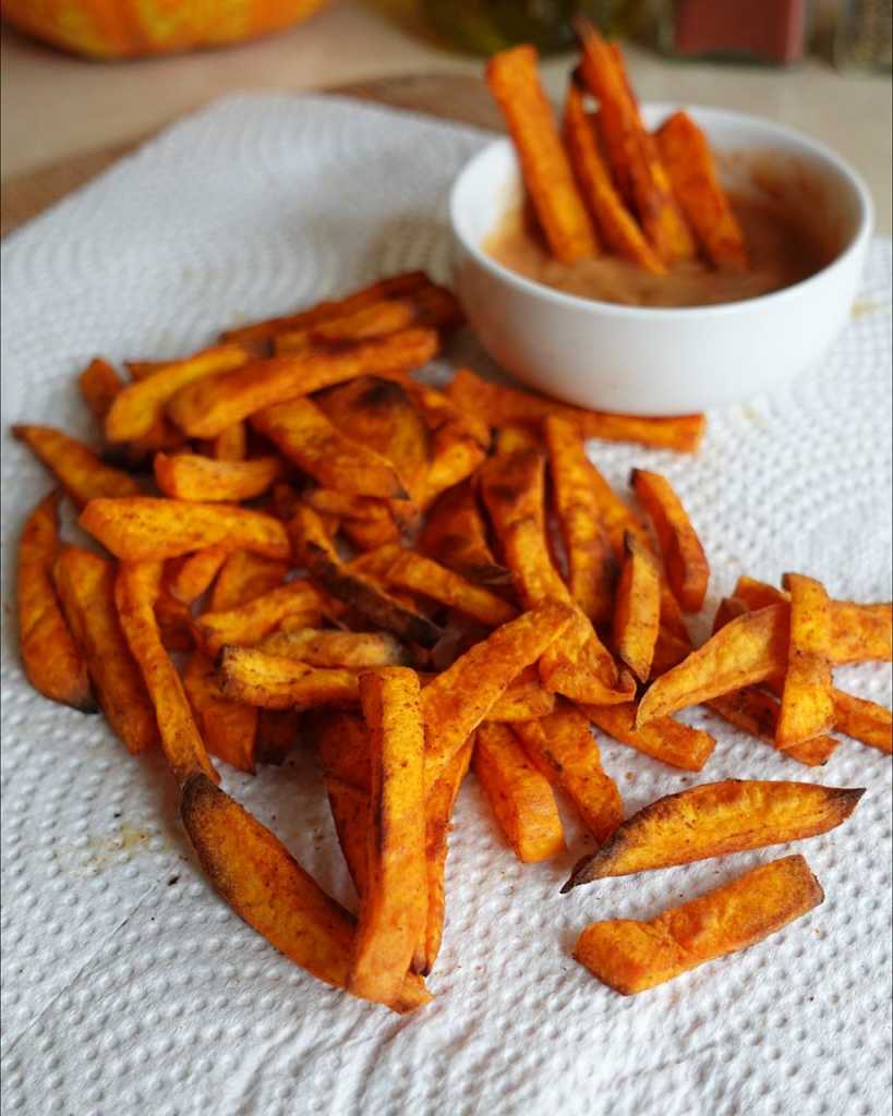 Crispy Baked Sweet Potato Fries