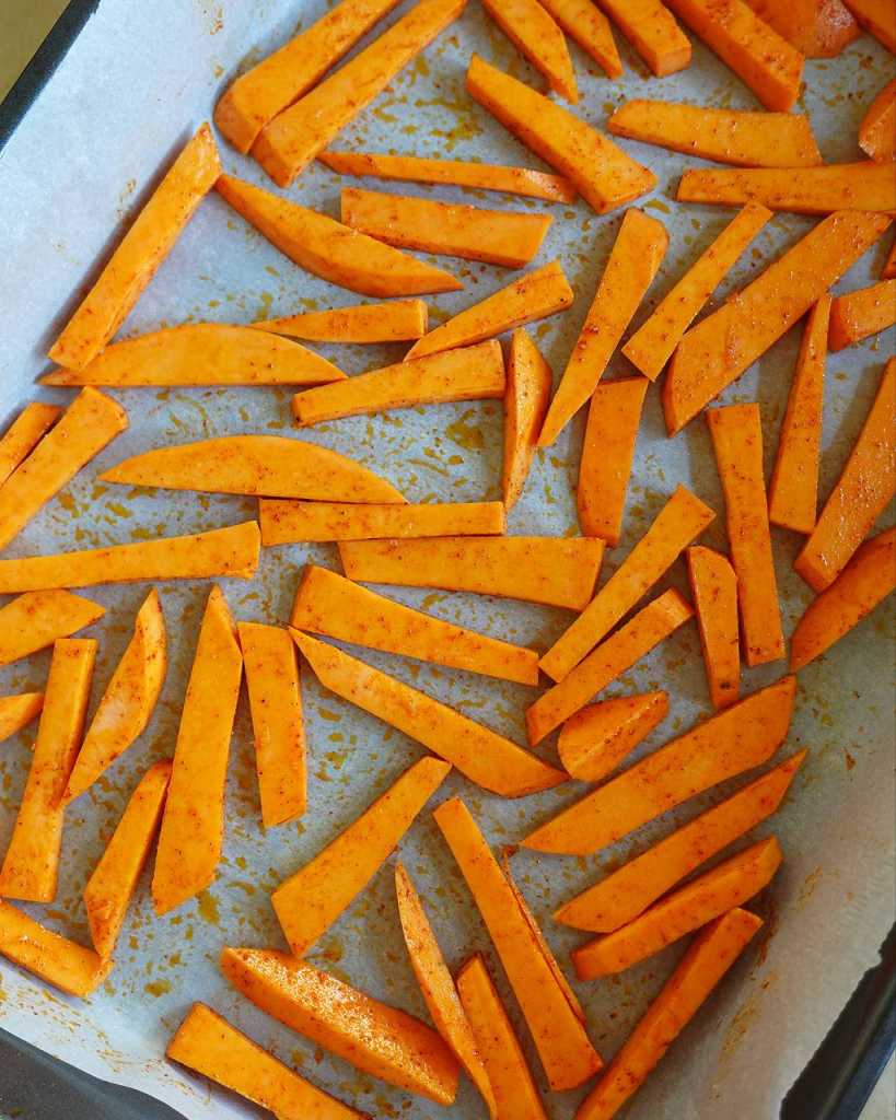 Crispy Baked Sweet Potato Fries