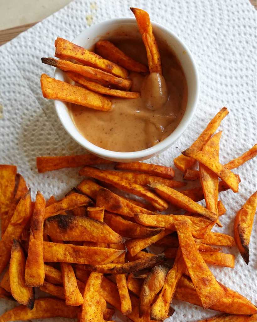 Crispy Baked Sweet Potato Fries