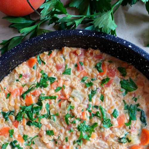 Creamy Red Lentil Stew