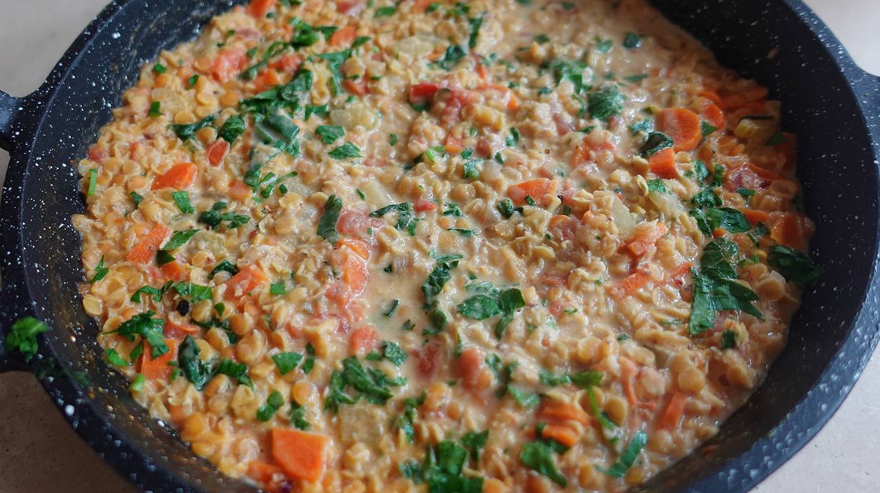 Creamy Red Lentil Stew