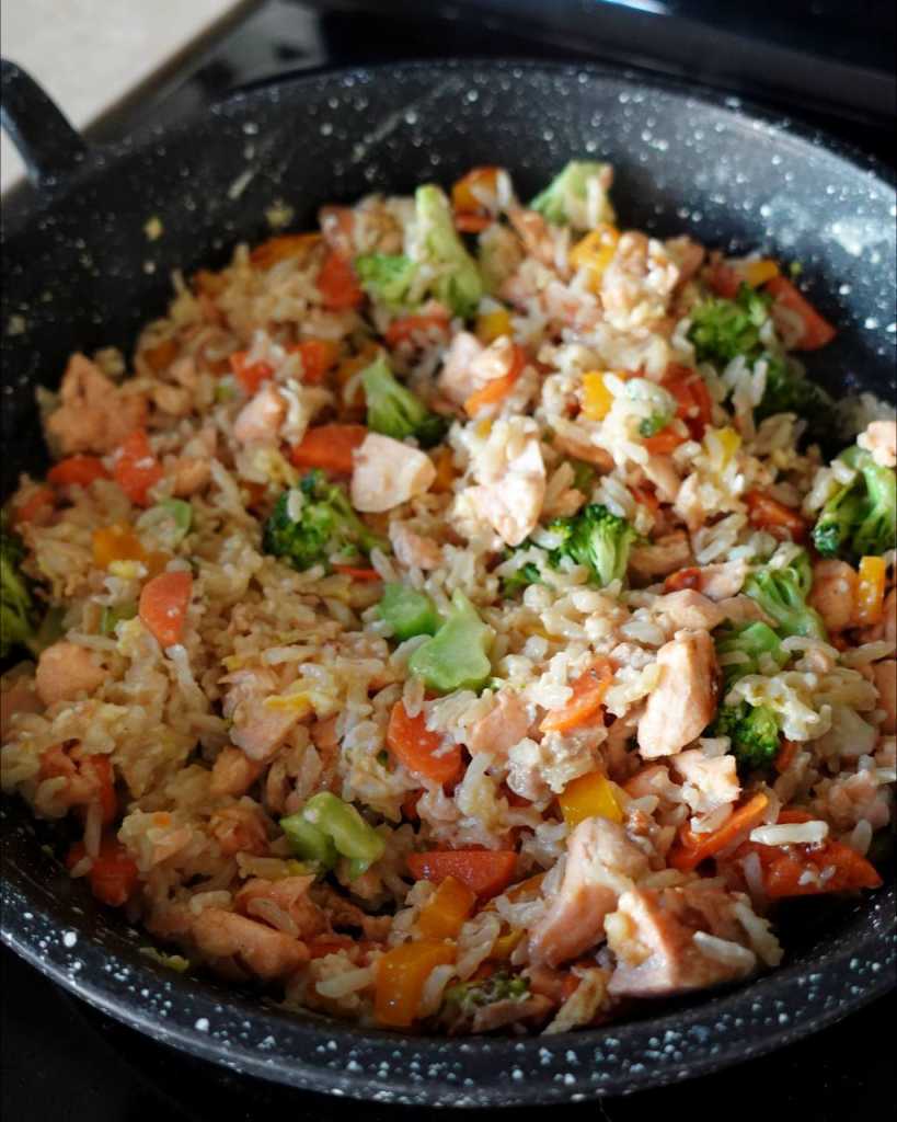 Salmon Fried Rice