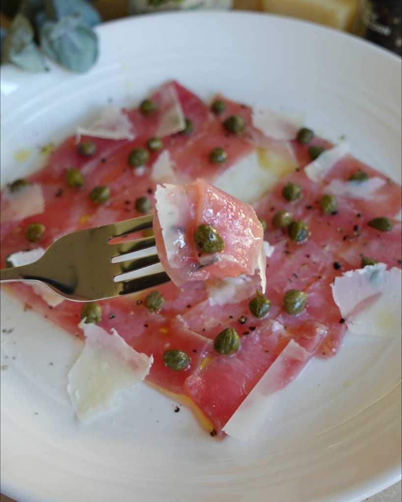 Tuna Carpaccio