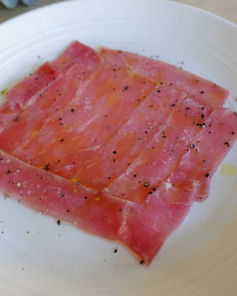 Tuna Carpaccio