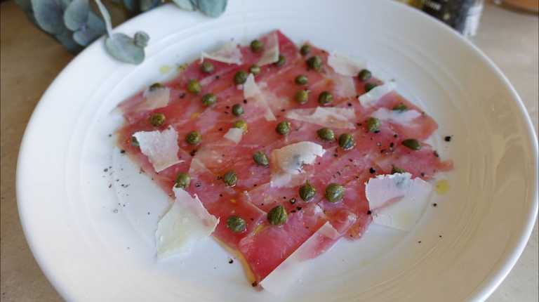 Tuna Carpaccio recipe