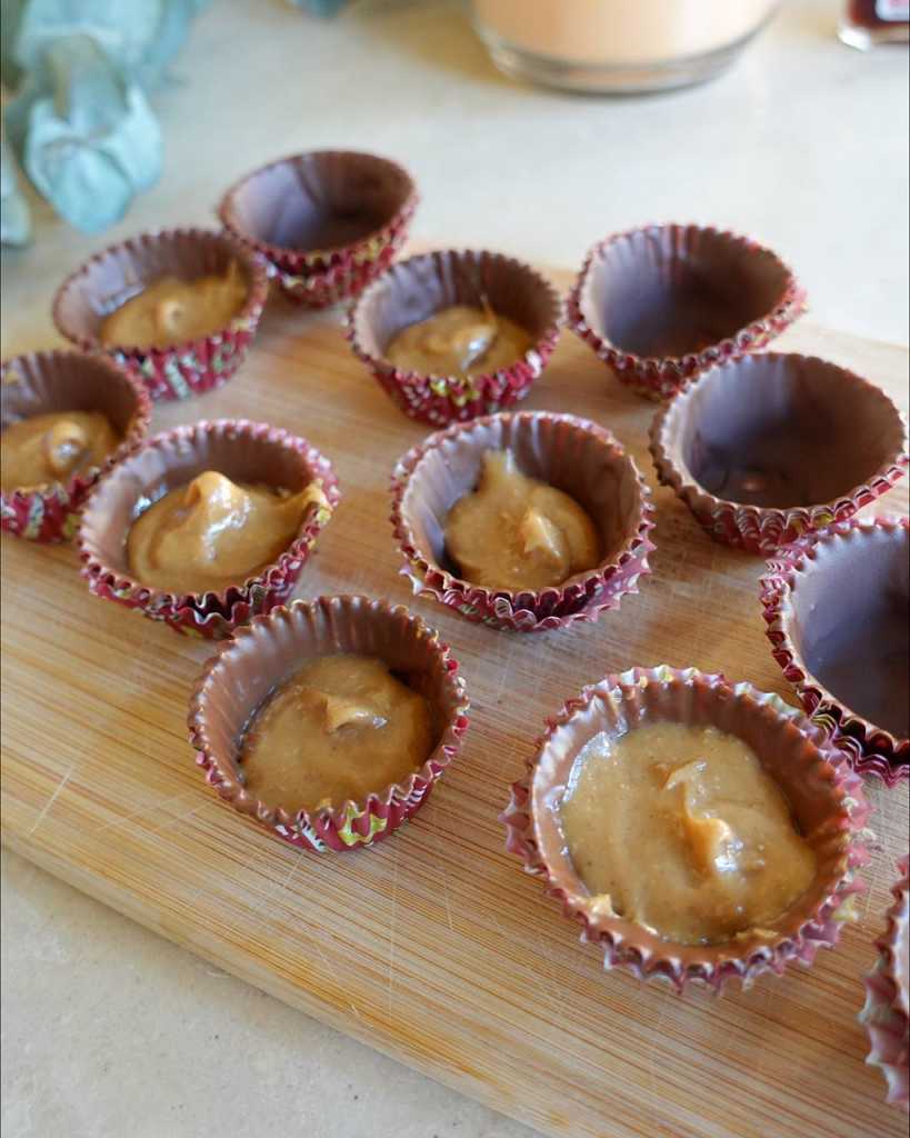 Healthy Homemade Reese's Cups