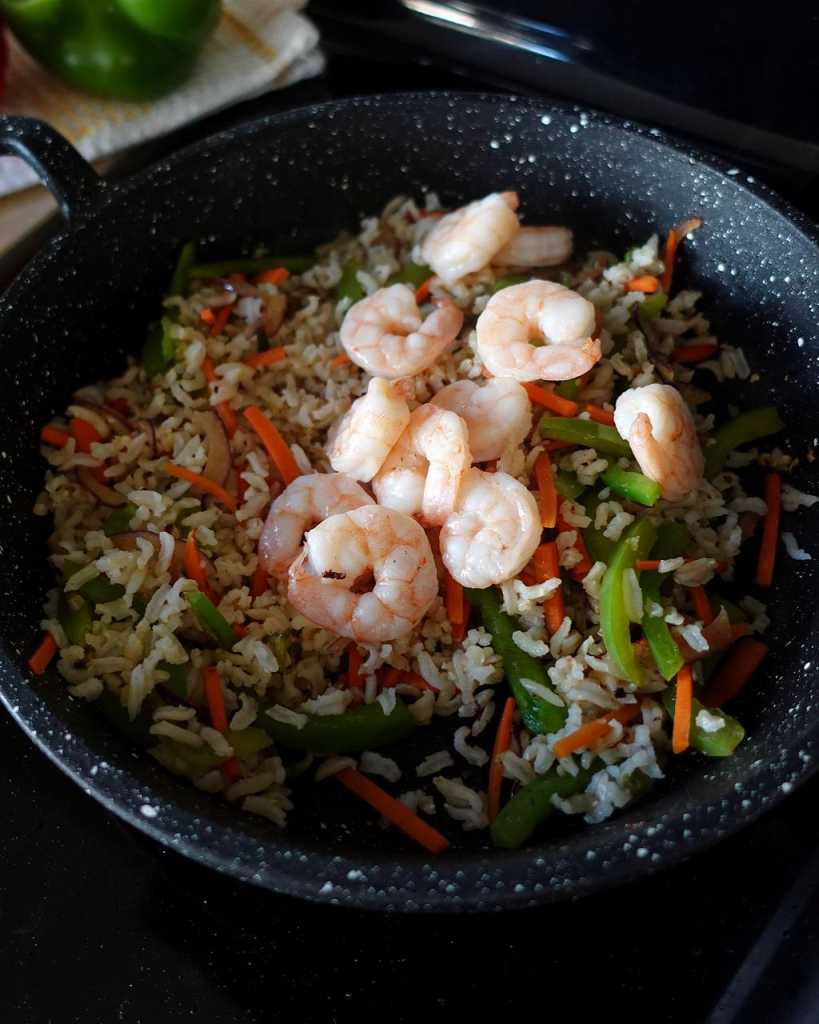 cooking Easy Shrimp Fried Rice