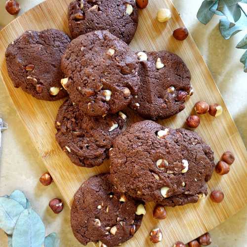 Healthy Chocolate Hazelnut Cookies