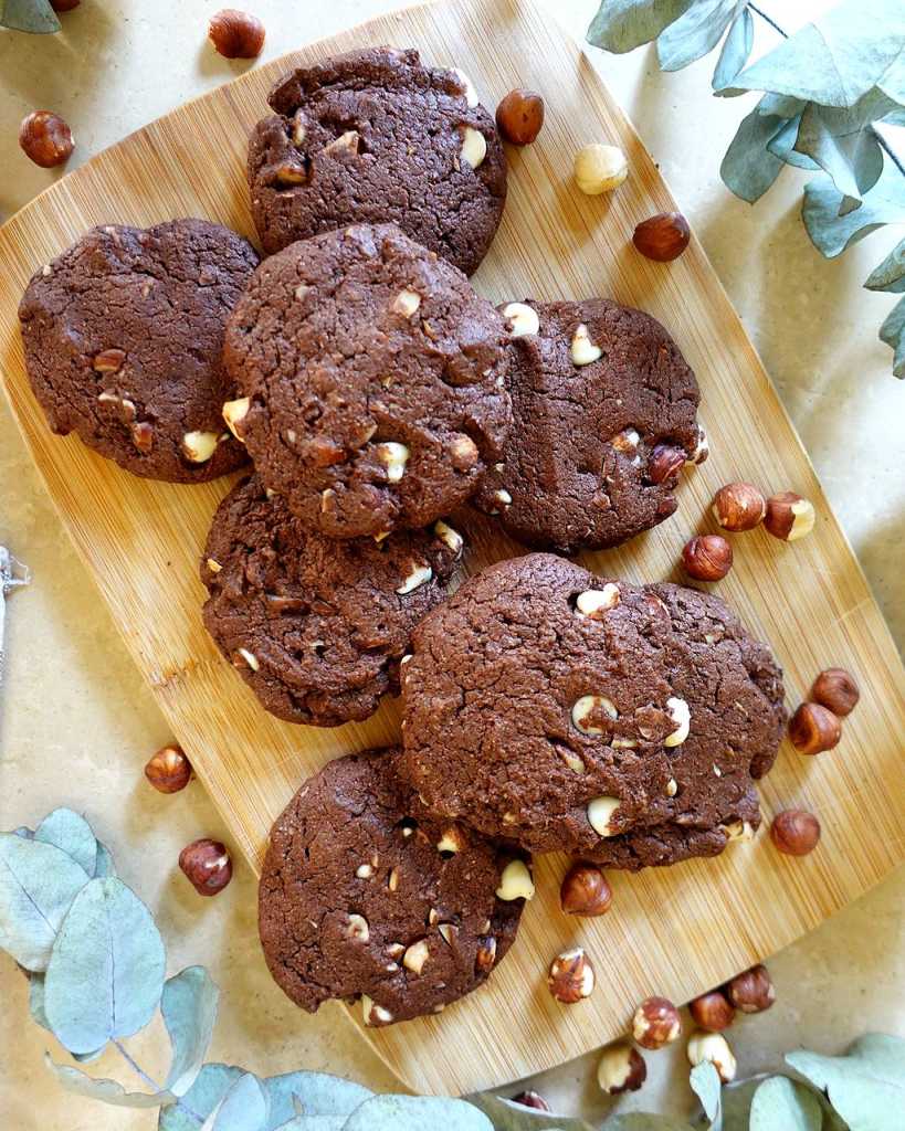Healthy Chocolate Hazelnut Cookies