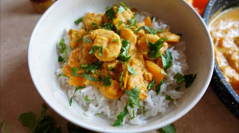 Easy Coconut Shrimp Curry recipe